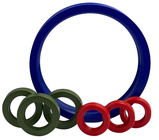 verschiedene stangendichtungen